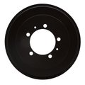 Dynamic Friction Co True Balanced Brake Drum, Rear 365-72011